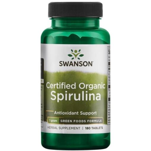 Swanson - Spirulina Organic 180 tablets