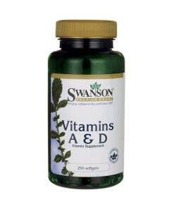 Swanson - Vitamins A & D 250 softgels