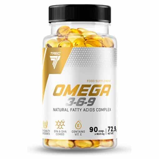 Trec Nutrition - Omega 3-6-9 - 90 Kapseln – Bild 3