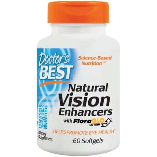Doctor's Best - Natural Vision Enhancers - 60 softgels