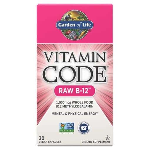 Garden of Life - Vitamin Code Raw B-12 - 30 vegan caps