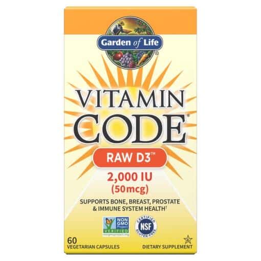 Garden of Life - Vitamin Code Raw D3