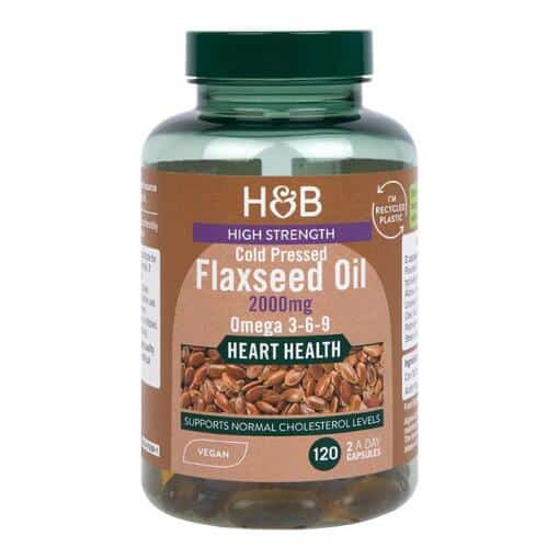 Holland & Barrett - High Strength Cold Pressed Flaxseed Oil