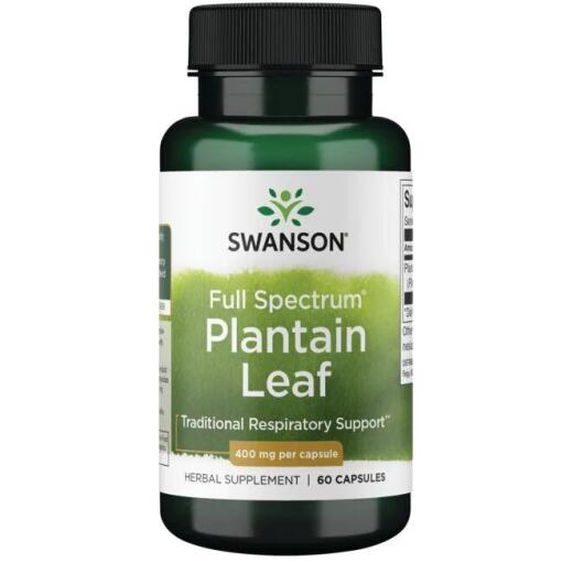 Swanson - Full Spectrum Plantain Leaf