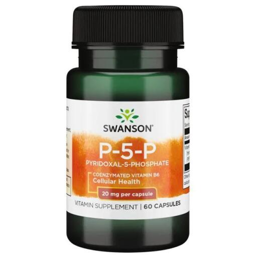Swanson - P-5-P (Pyridoxal-5-Phosphate) Coenzymated Vitamin B6
