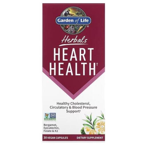 Garden of Life - Herbals Heart Health - 30 vcaps