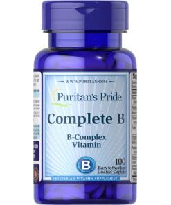 Puritan's Pride - Vitamin B-Complex - 100 caplets