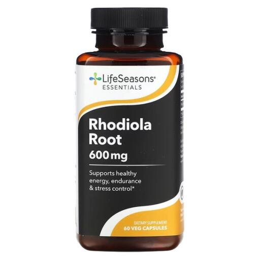 LifeSeasons - Rhodiola Root - 60 vcaps