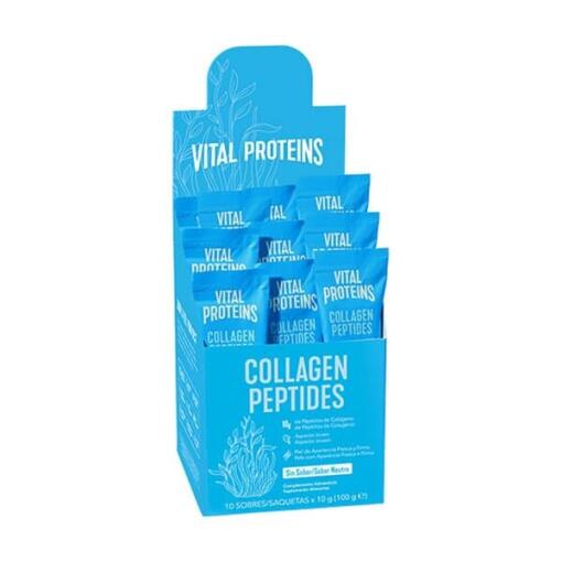Vital Proteins - Geschmacksneutrale Kollagenpeptide - 10 x 10 g