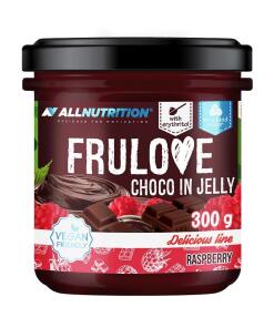 Allnutrition - Frulove Schokolade und Gelee, Himbeere - 300g