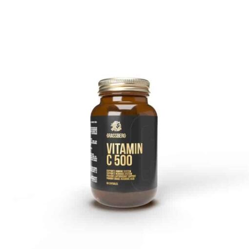 Grassberg - Vitamin C, 500 mg - 60 Kapseln