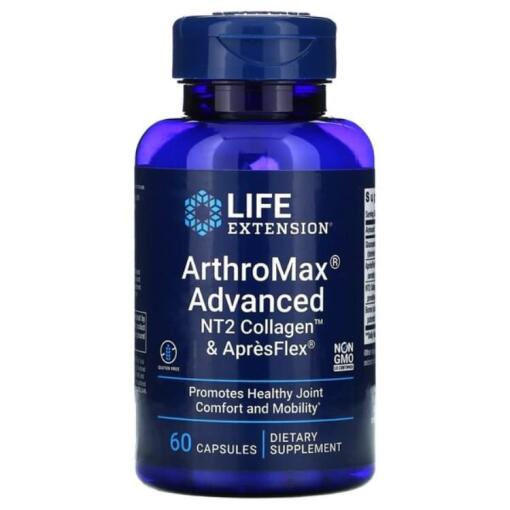 Life Extension - ArthroMax Advanced mit NT2 Kollagen & ApresFlex - 60 Kapseln