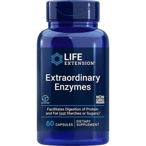 Life Extension - Außergewöhnliche Enzyme - 60 Kapseln