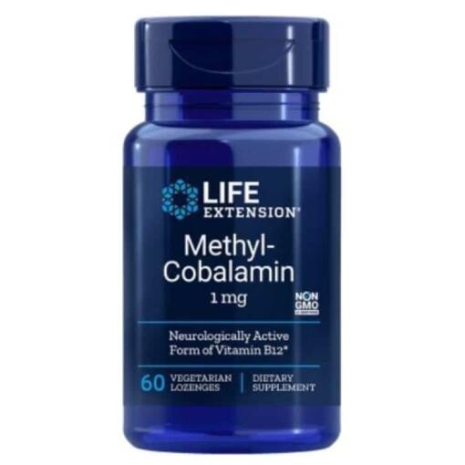 Life Extension - Methylcobalamin, 1 mg - 60 vegetarische Lutschtabletten