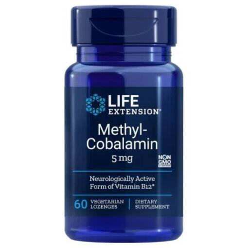 Life Extension - Methylcobalamin, 5 mg - 60 vegetarische Lutschtabletten