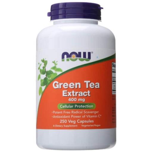 NOW Foods - Grüner Tee Extrakt, 400 mg - 250 Kapseln