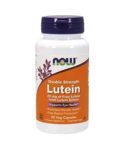 NOW Foods - Lutein, 20 mg doppelte Stärke - 90 vegane Kapseln