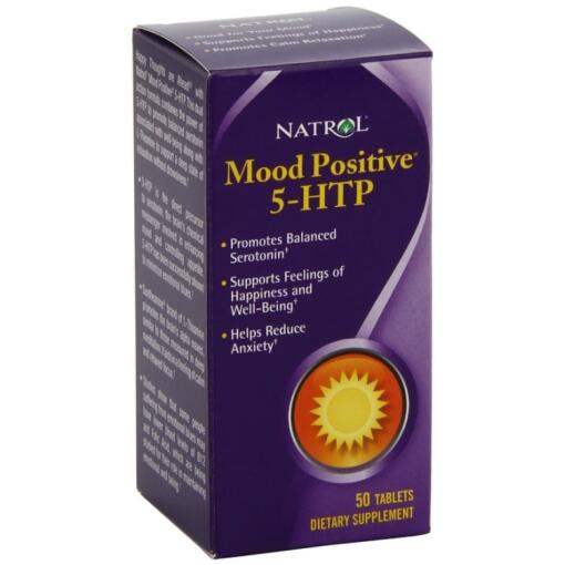 Natrol - Positive Stimmung 5-HTP - 50 Tabletten