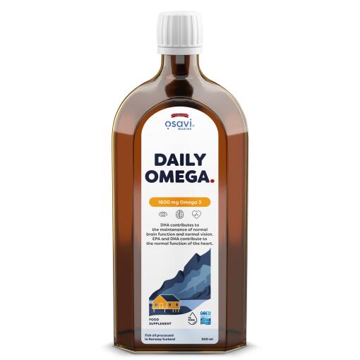 Osavi - Daglig Omega, 1600 mg Omega 3 - 500 ml