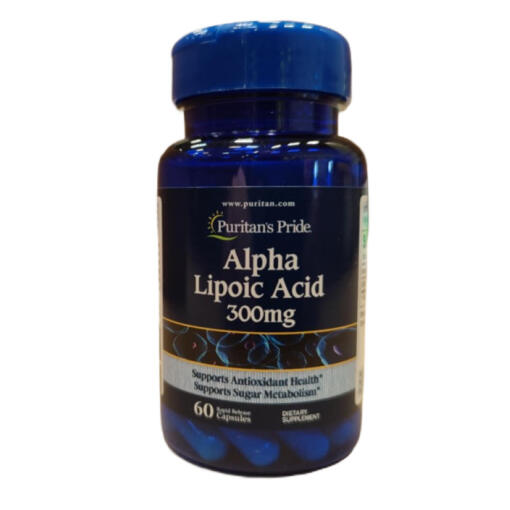 Puritan's Pride - Alpha-liponsyre, 300 mg - 60 kapsler