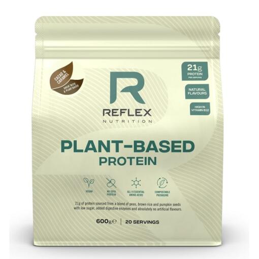Reflex Nutrition - Pflanzliches Protein mit Kakao und Karamell - 600g