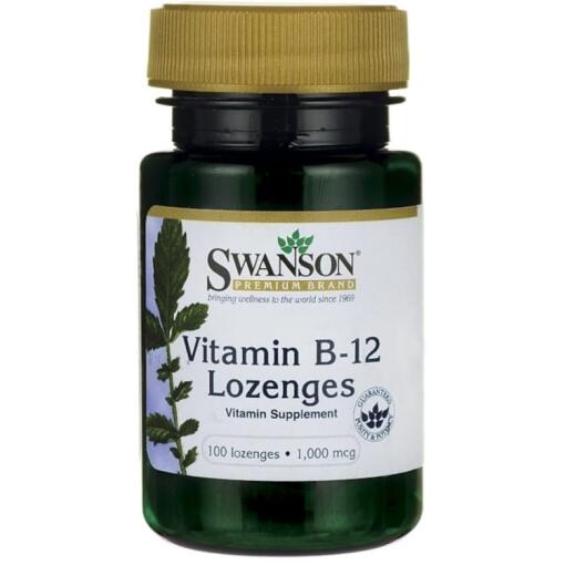 Swanson - Vitamin B12, 1000 mcg - 100 Lutschtabletten