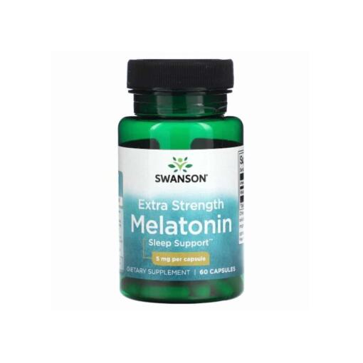 Swanson - Melatonin 5mg - 60 Kapseln – Bild 4