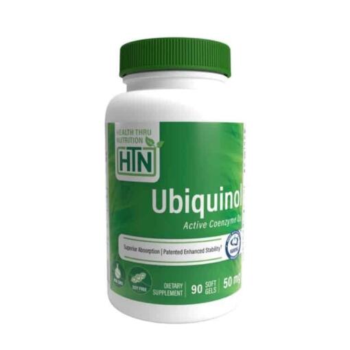 Health Thru Nutrition - Ubiquinol, 50 mg - 90 Weichkapseln