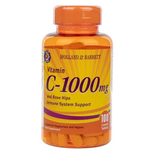 Holland & Barrett - Vitamin C mit wilden Hagebutten