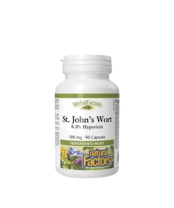 Natural Factors St. John's Wort 300 mg  (90 Capsules)