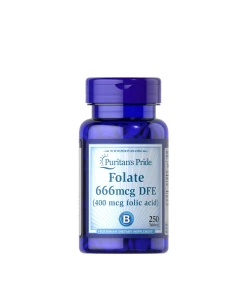 Puritan's Pride Folic Acid 400 mcg (250 Tablets)