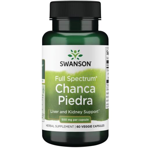 SWANSON FS Chanca Piedra 500mg 60 kaps