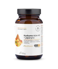 AURA HERBALS Turmeric 500 mg BCM-95® + piperine (60 caps.)