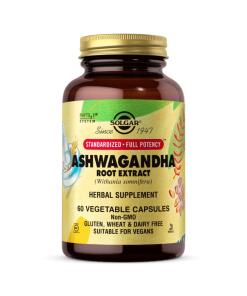 Ashwagandha Rod Ekstrakt - 60 vegetabilske kapsler