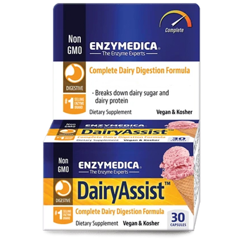 Enzymedica - DairyAssist - 30 Kapseln – Bild 2