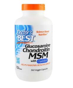 Glucosamine Chondroitin MSM with OptiMSM - 360 caps
