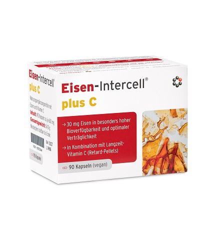 INTERCELL PHARMA Żelazo z Witaminą C (90 kaps.)