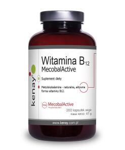 KENAY Vitamin B12 (methylcobalamin) MecobalActive (300 caps)