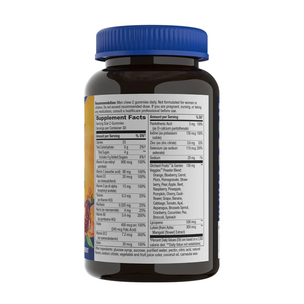 Nature's Way - Alive!® Männer 50+ Multivitamin-Gummis (60 Gummis) – Bild 2