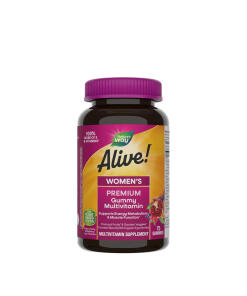 Natures Way Alive!® Premium Women’s Gummy Multivitamin (75 Gummies)