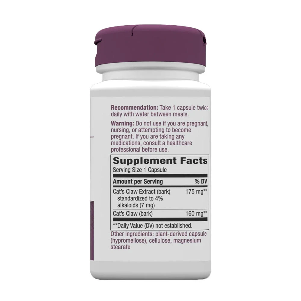 Natures Way - Katzenkralle Premium Extrakt (60 Kapseln) – Bild 2