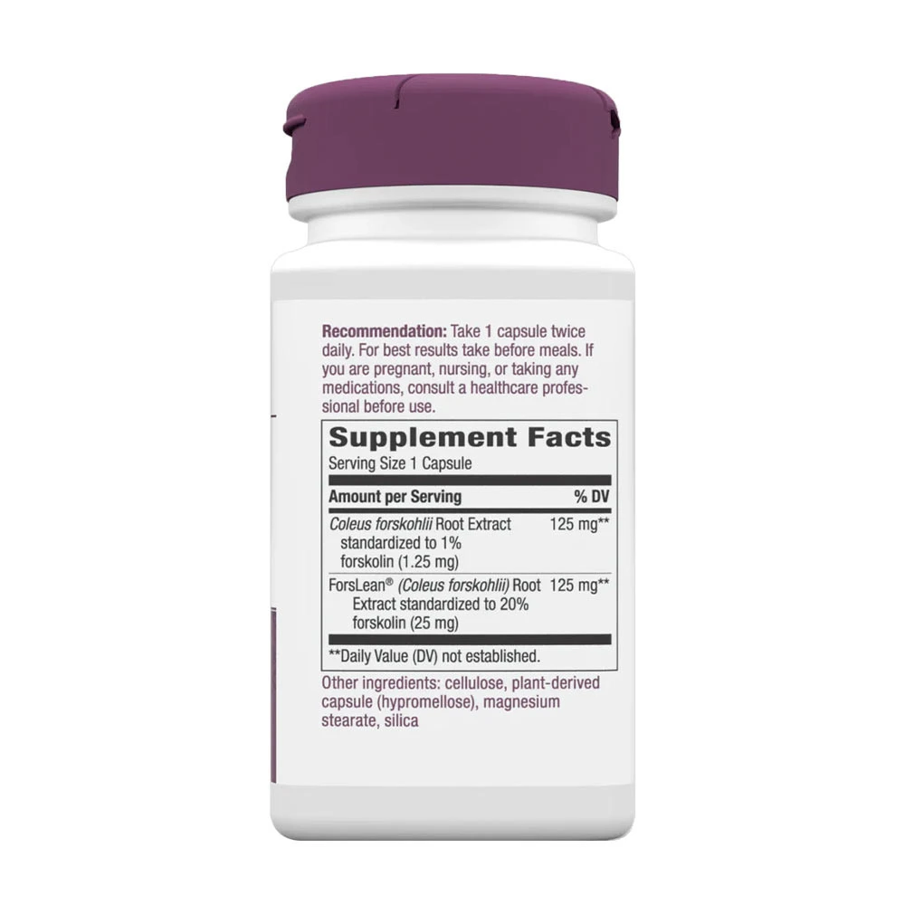 Natures Way - Forskohlii (60 Kapseln) – Bild 2