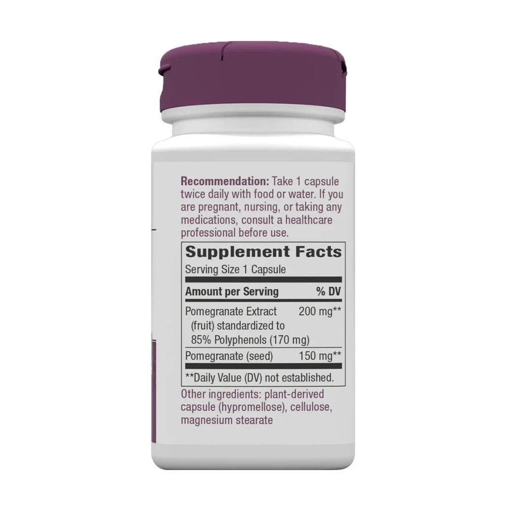 Natures Way - Granatapfel (60 Kapseln) – Bild 2