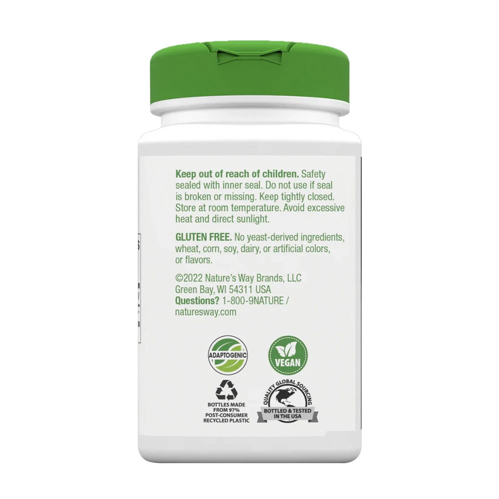 Natures Way - Schisandrafrucht (100 Kapseln) – Bild 3