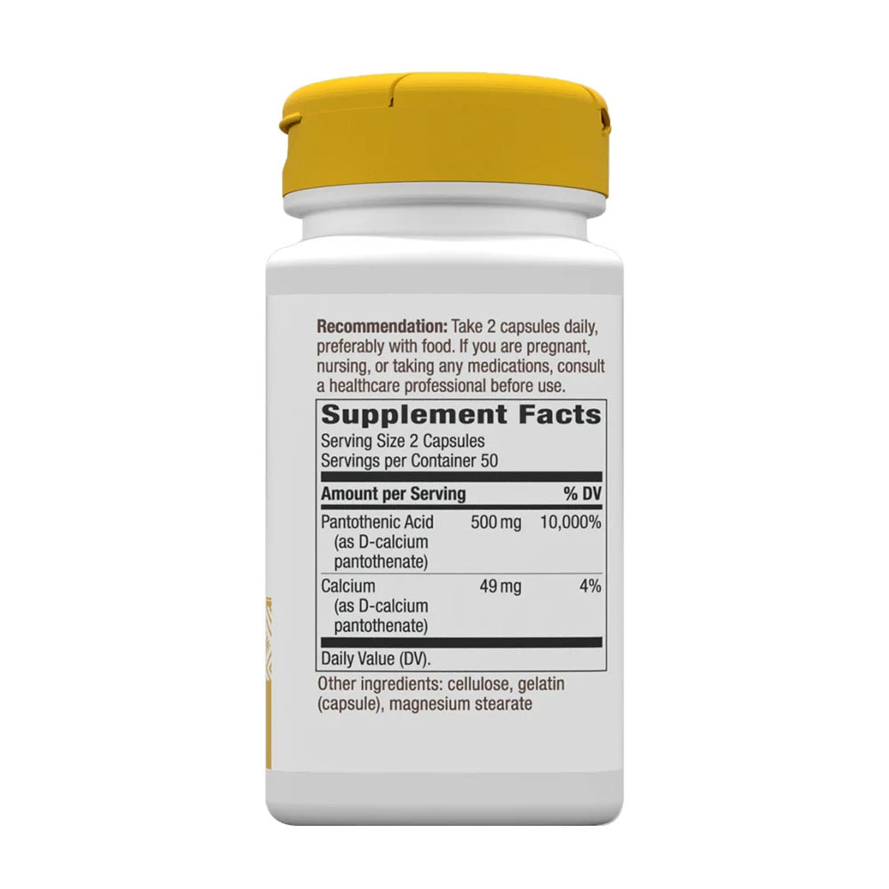 Natures Way - Vitamin B6 (100 Kapseln) – Bild 2