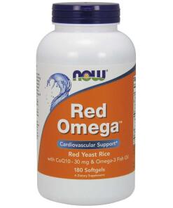 Red Omega (Red Yeast Rice) - 180 softgels