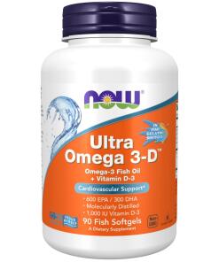 Ultra Omega 3-D with Vitamin D-3 - 90 softgels