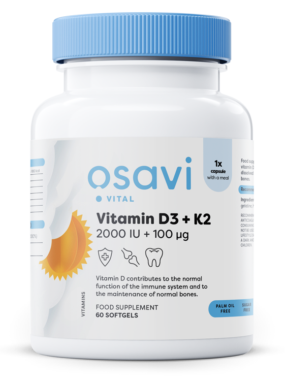 Vitamin D3 + K2