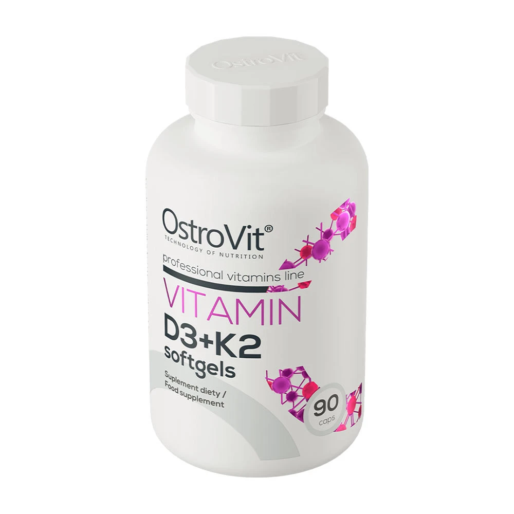 OstroVit - Vitamin D3 + K2 - 90 Weichkapseln – Bild 3