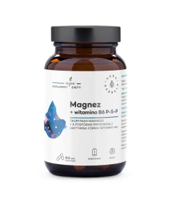 AURA HERBALS Magnesium + Vitamin B6 (60 Kapseln)